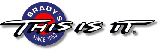 Bradys This Is It Logo